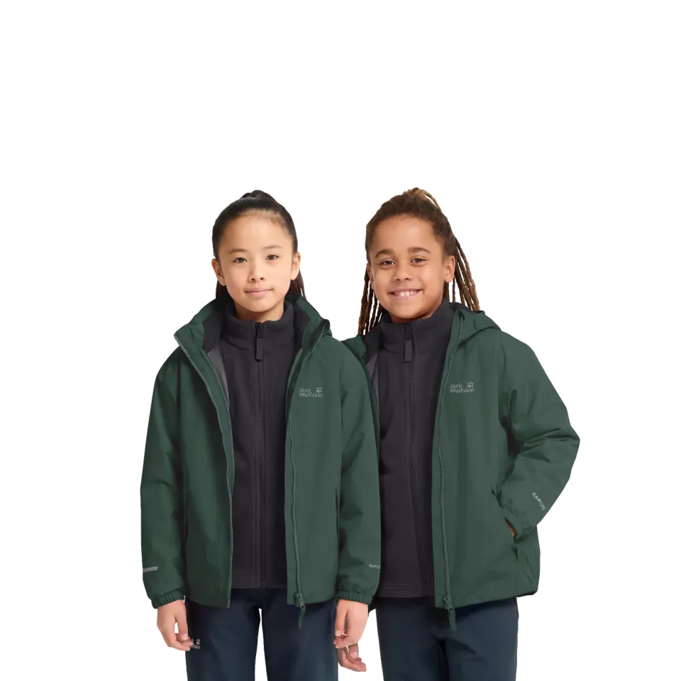 Jack Wolfskin Iceland 3in1 veste enfant pluie polaire