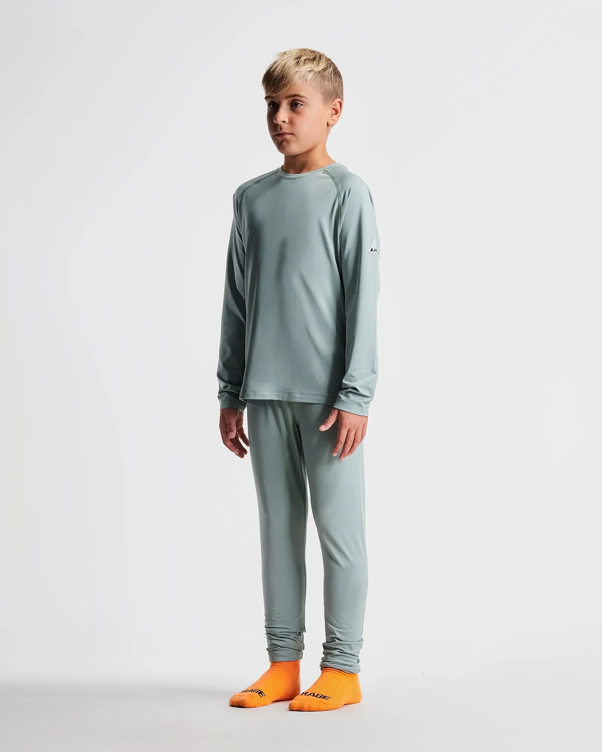 Orage Union sous-vêtement ski enfant noir stretch