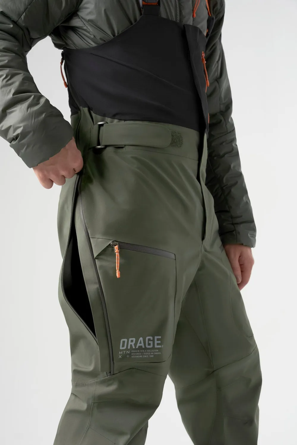 Orage MTN-X Gibson 3L salopette ski Boreal imperméable