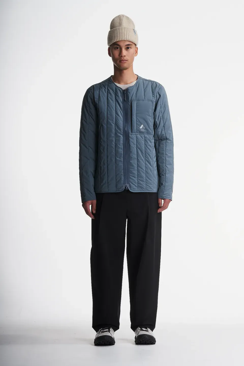 Orage Ravine cardigan isolé homme Aegean matelassé