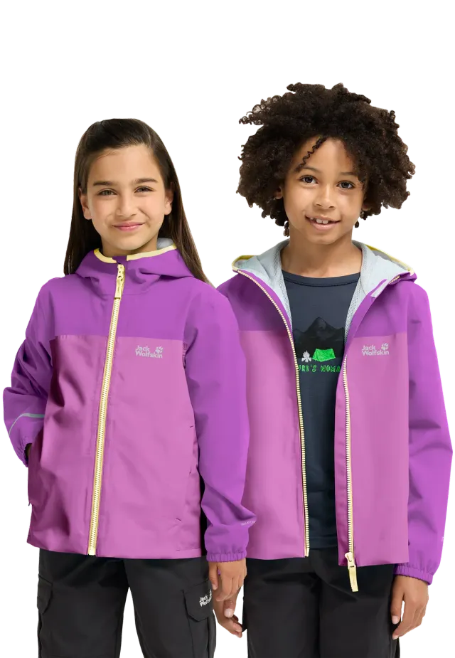 Jack Wolfskin Adventuretribe 2L Jkt K veste enfant imperméable
