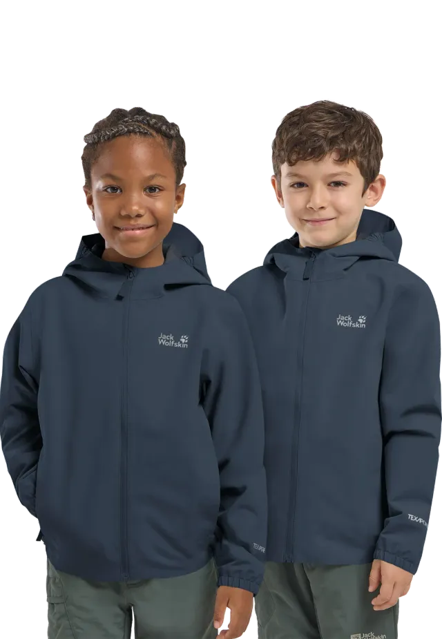 Jack Wolfskin Flaze Jacket K veste pluie enfant imperméable