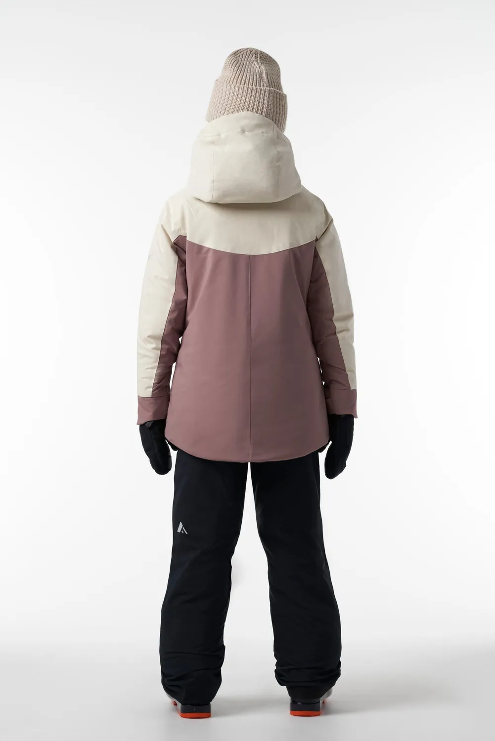 Orage Bromont veste isolée fille rose imperméable