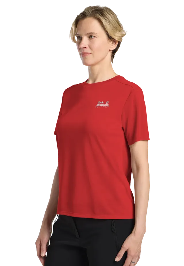 Jack Wolfskin Vonnan Graphic T W t-shirt femme respirant