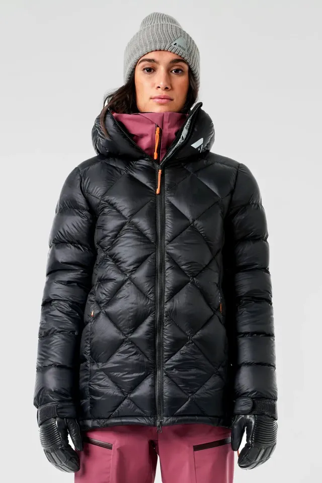 Orage Whitecap parka hiver femme noir duvet coupe-vent