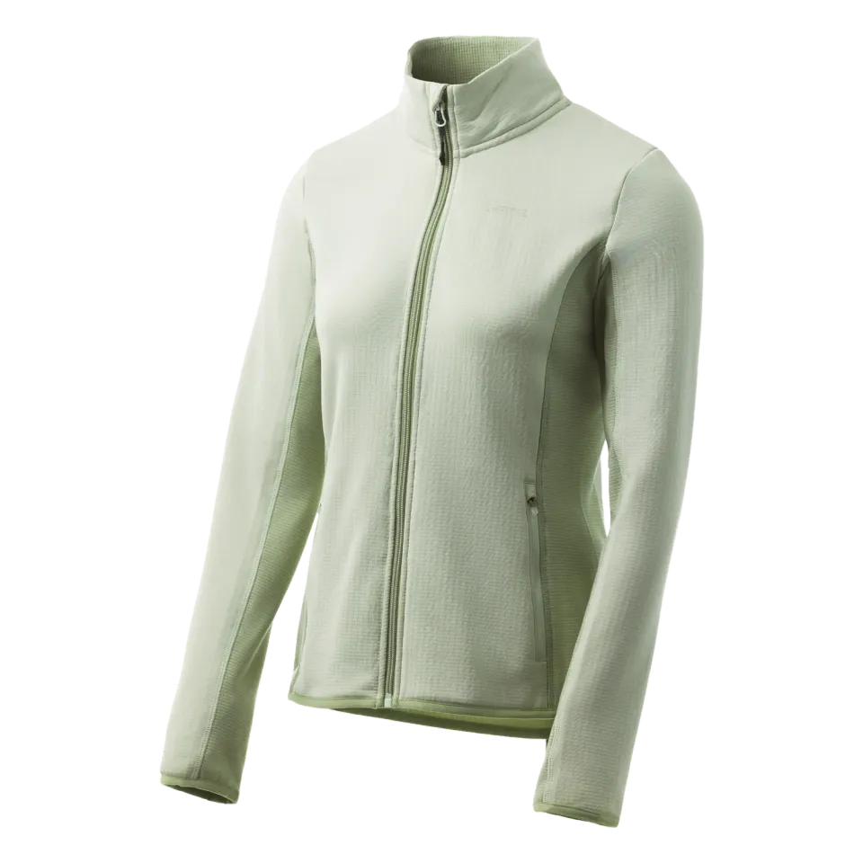 LHOTSE Greta polaire aloe grid zippée