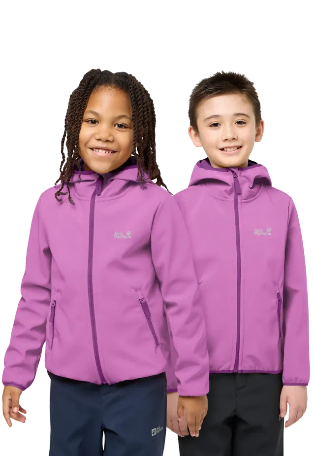 Jack Wolfskin Fourwinds veste softshell enfant doublée