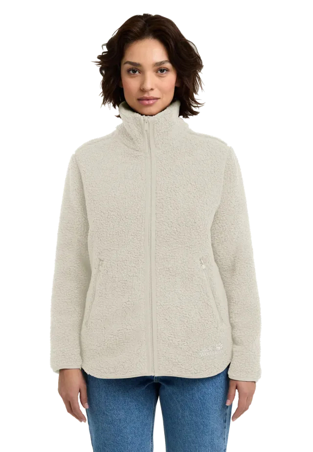 Jack Wolfskin High Curl JKT W veste polaire femme sherpa