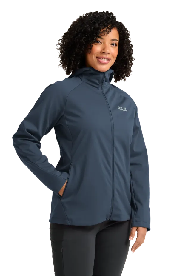 Jack Wolfskin Hike With Me Hoody W veste femme coupe-vent