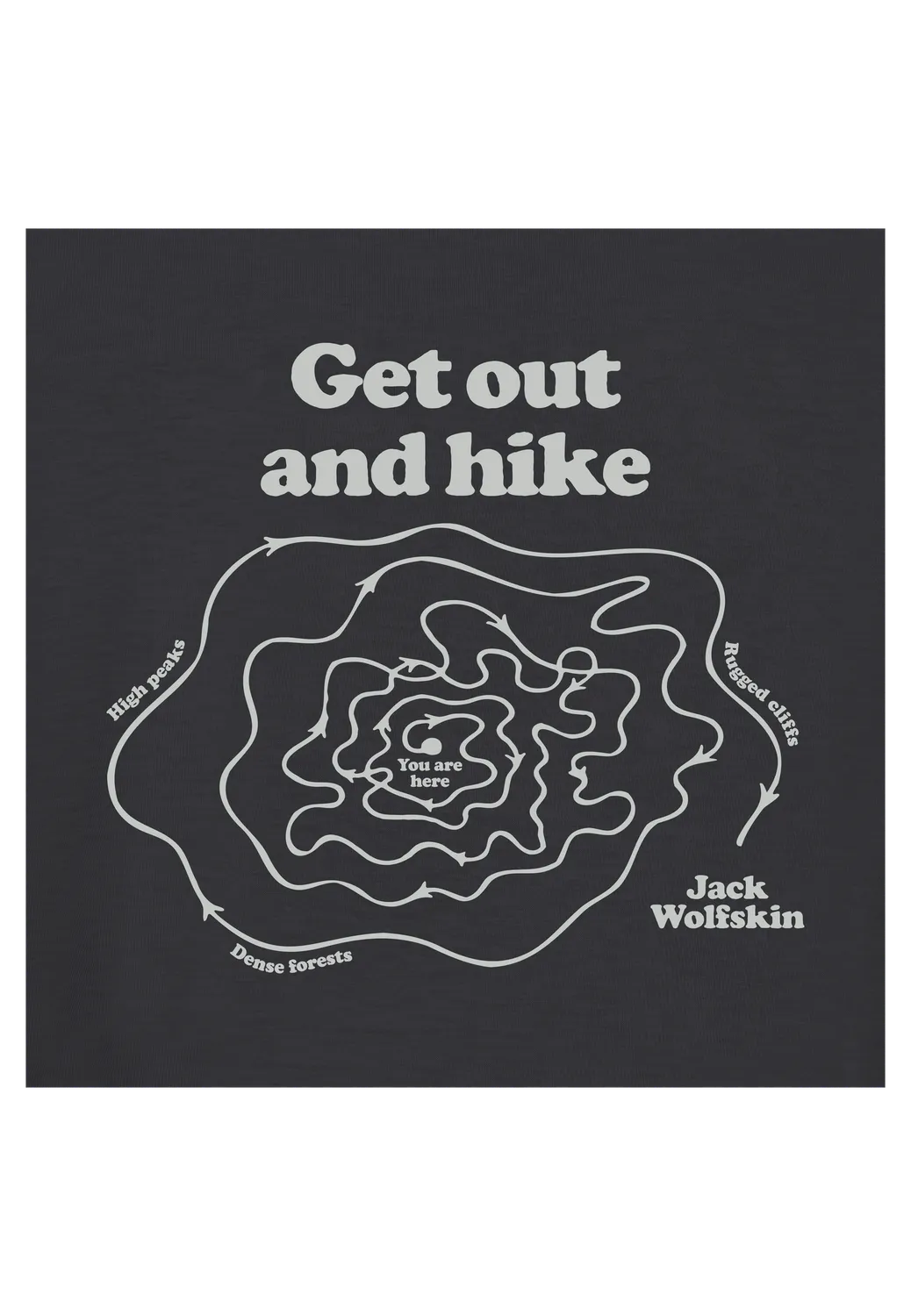 Jack Wolfskin Vonnan Graphic T M T-Shirt Homme Anti-Odeurs