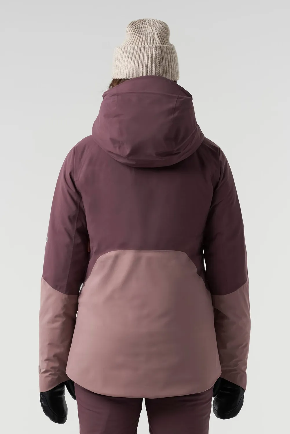 Orage Nina veste ski femme Dark Plum isolante