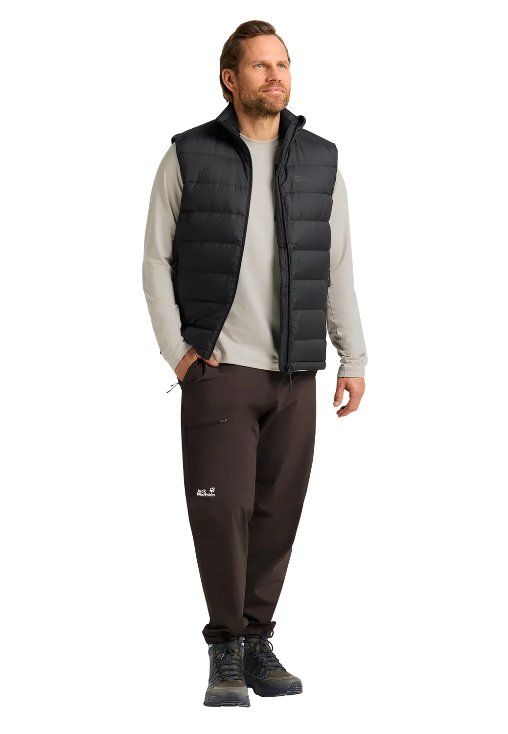 Jack Wolfskin Ather Down Vest M RDS gilet duvet
