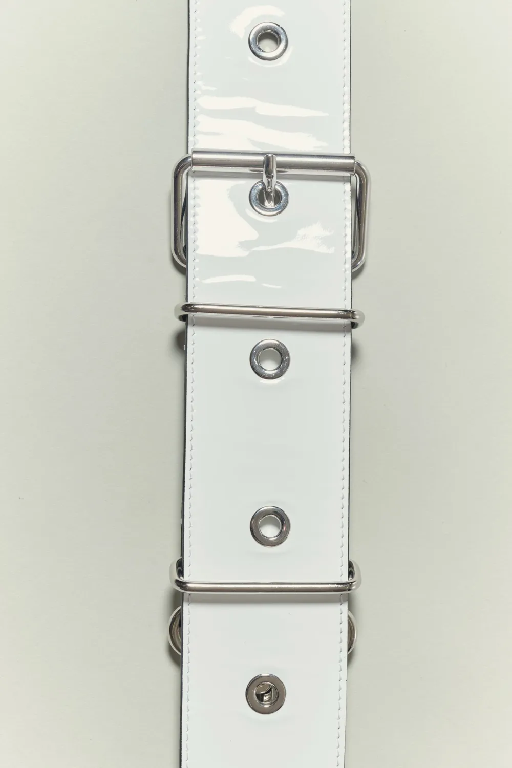 Jeanne Friot Thick Belt ceinture cuir noir 50mm