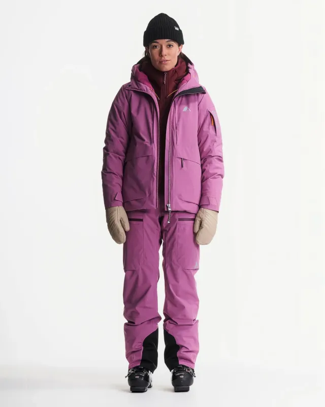 Orage Glades R21006 veste ski femme Dark Birch isolante