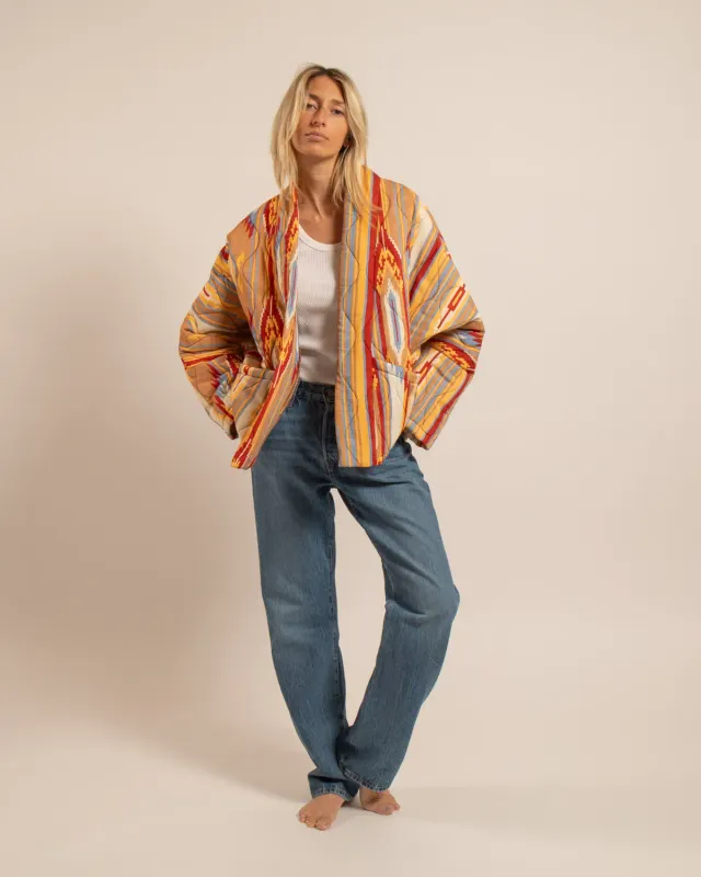 Aokyanos Chicago Koda kimono beige matelassé