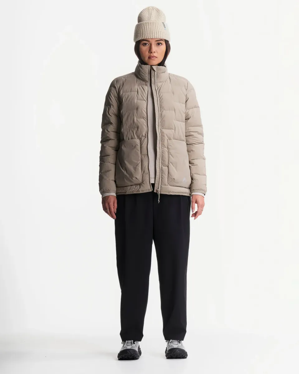 Orage Arctic doudoune noire hybride femme