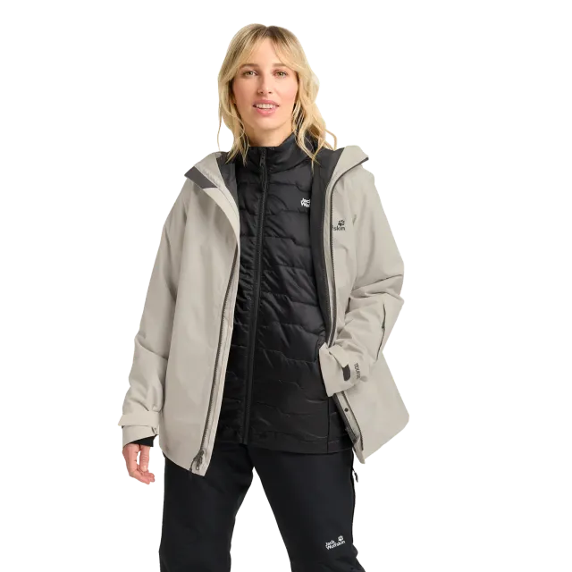 Jack Wolfskin Flowline 3IN1 JKT W veste ski femme
