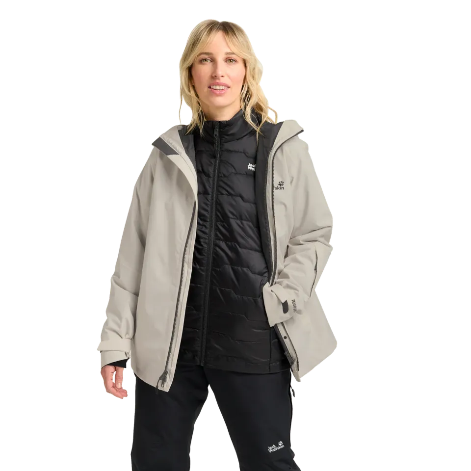 Jack Wolfskin Flowline 3IN1 JKT W veste ski femme