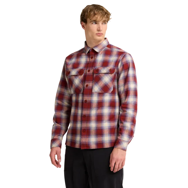 Jack Wolfskin Baja Flannel Shirt chemise homme flanelle