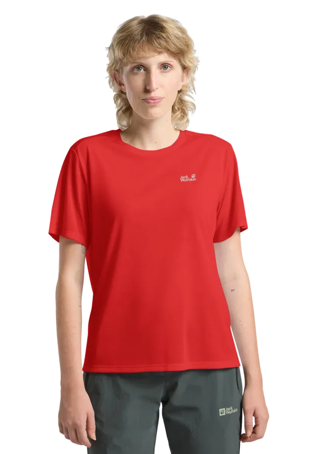 Jack Wolfskin Vonnan S/S T t-shirt femme respirant