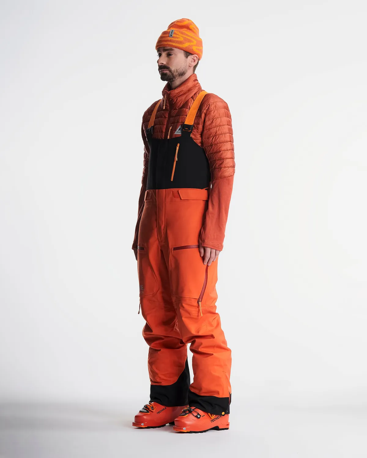 Orage MTN-X Gibson 3L Bib salopette ski cardinal imperméable