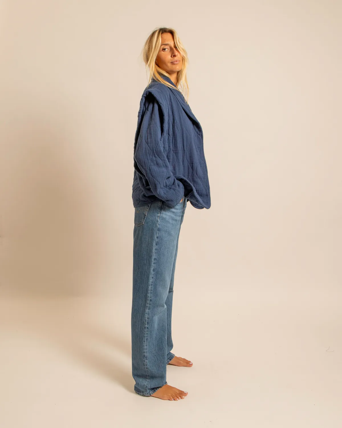 AOKYANOS San Francisco kimono nuit taille unique