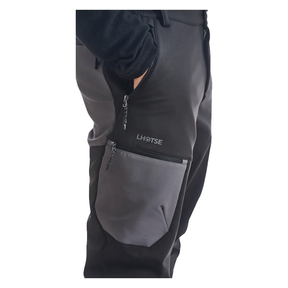 Lhotse Lars pantalon softshell noir polaire