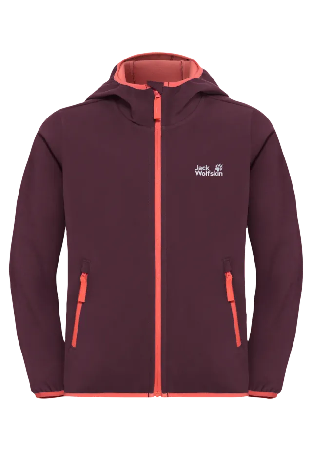 Jack Wolfskin Fourwinds Jacket veste softshell enfant