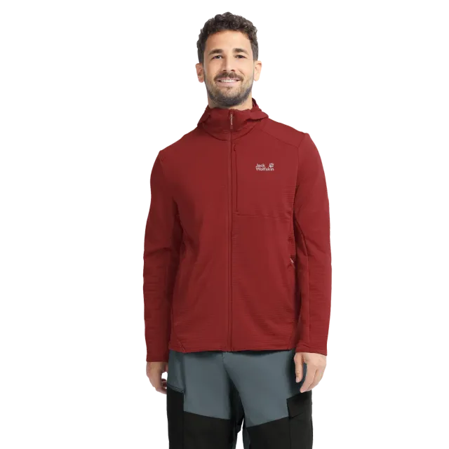 Jack Wolfskin Litestride Hooded FZ M veste polaire