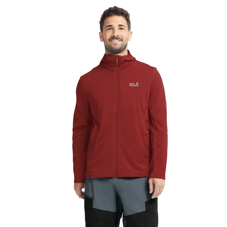 Jack Wolfskin Litestride Hooded FZ M veste polaire