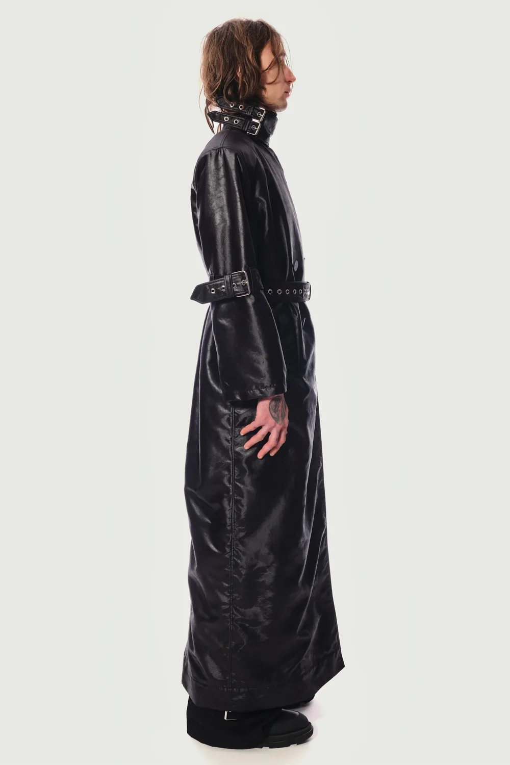 JEANNE FRIOT Jeanne Trench imperméable noir