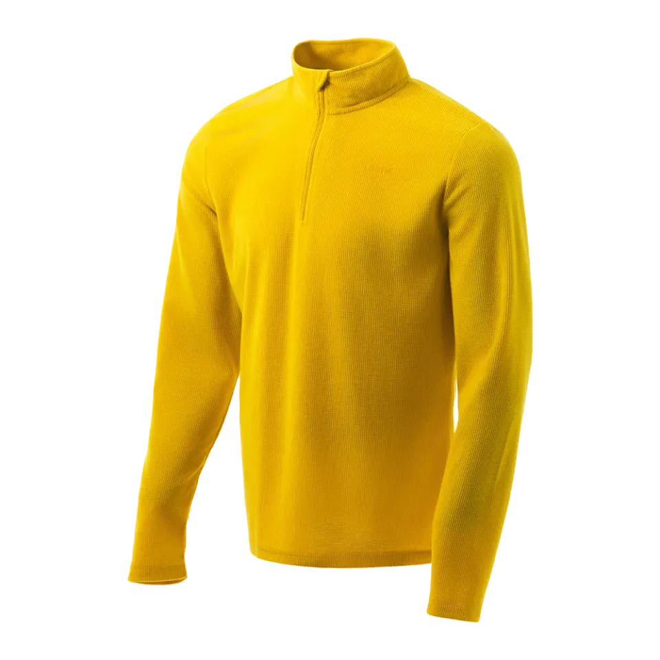 LHOTSE Jawad sulphur polaire demi-zip grid