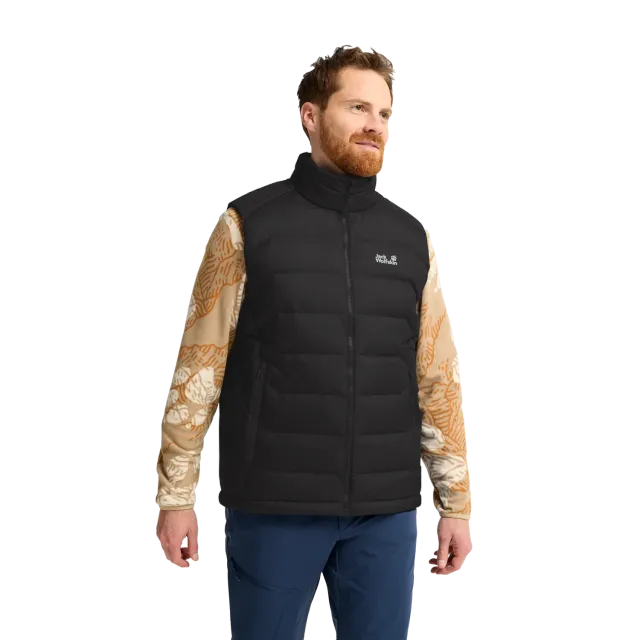Jack Wolfskin Wild Pass Down Vest M RDS gilet homme duvet