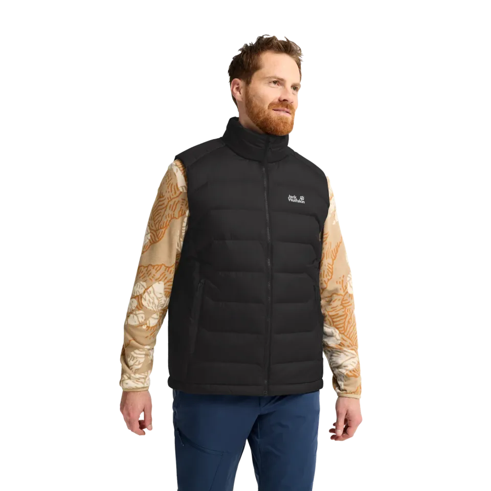 Jack Wolfskin Wild Pass Down Vest M RDS gilet homme duvet