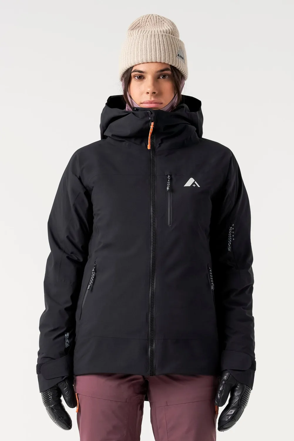 Orage Nina Hybrid veste ski noire resort