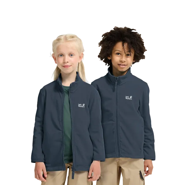 Jack Wolfskin Taunus 100 FZ veste polaire enfant zippée combinable