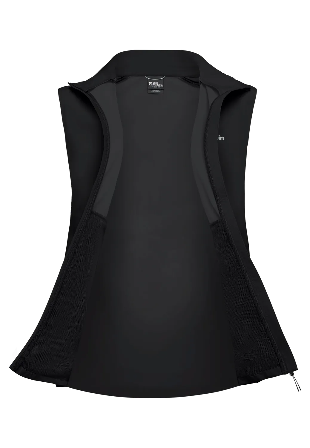JACK WOLFSKIN PRELIGHT STRIDE VEST M gilet léger coupe-vent