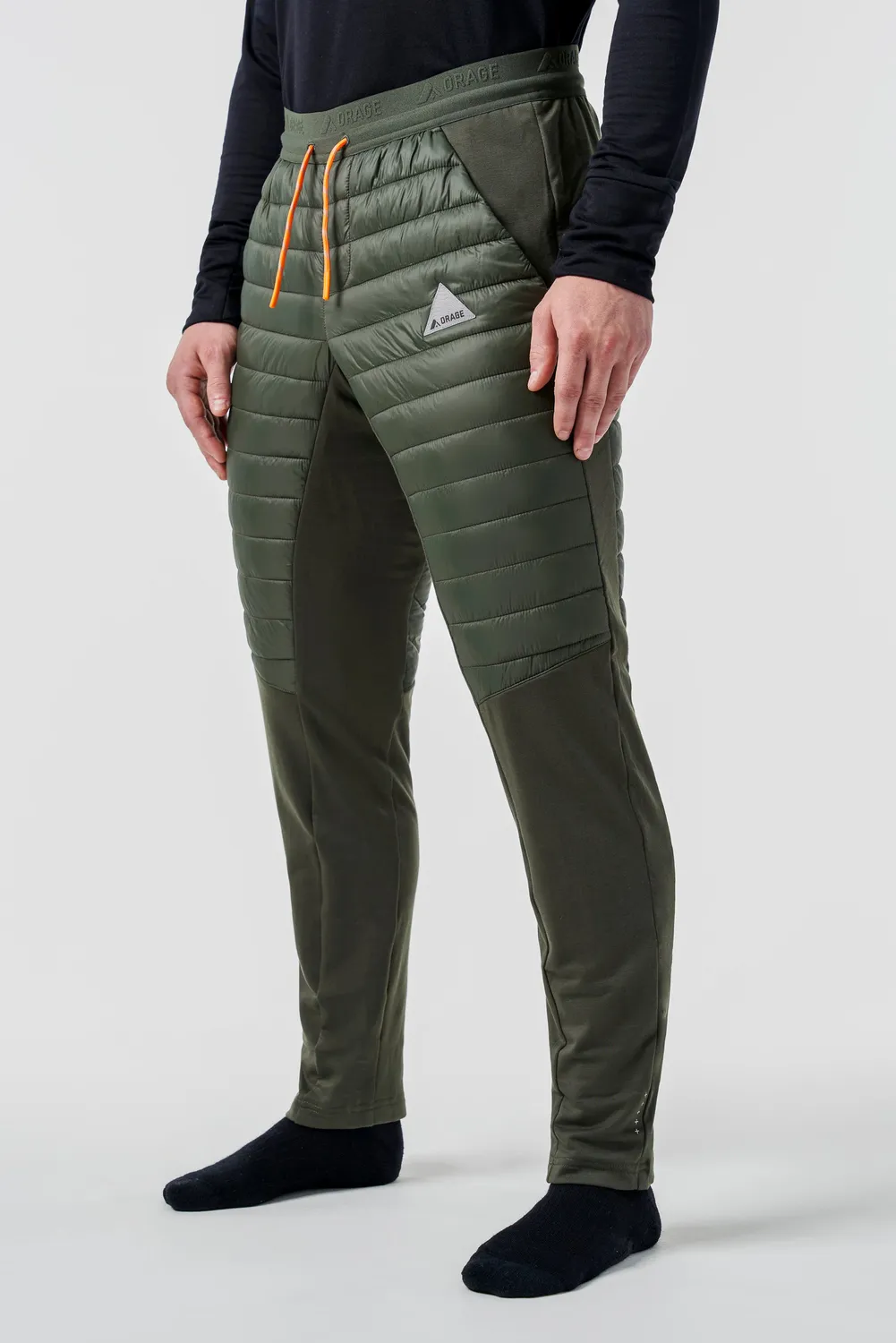 Orage Tundra Hybrid Layering pantalon ski Spruce chaud
