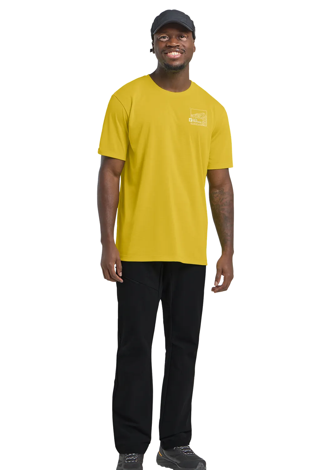 Jack Wolfskin Vonnan Graphic T t-shirt rando homme anti-odeur