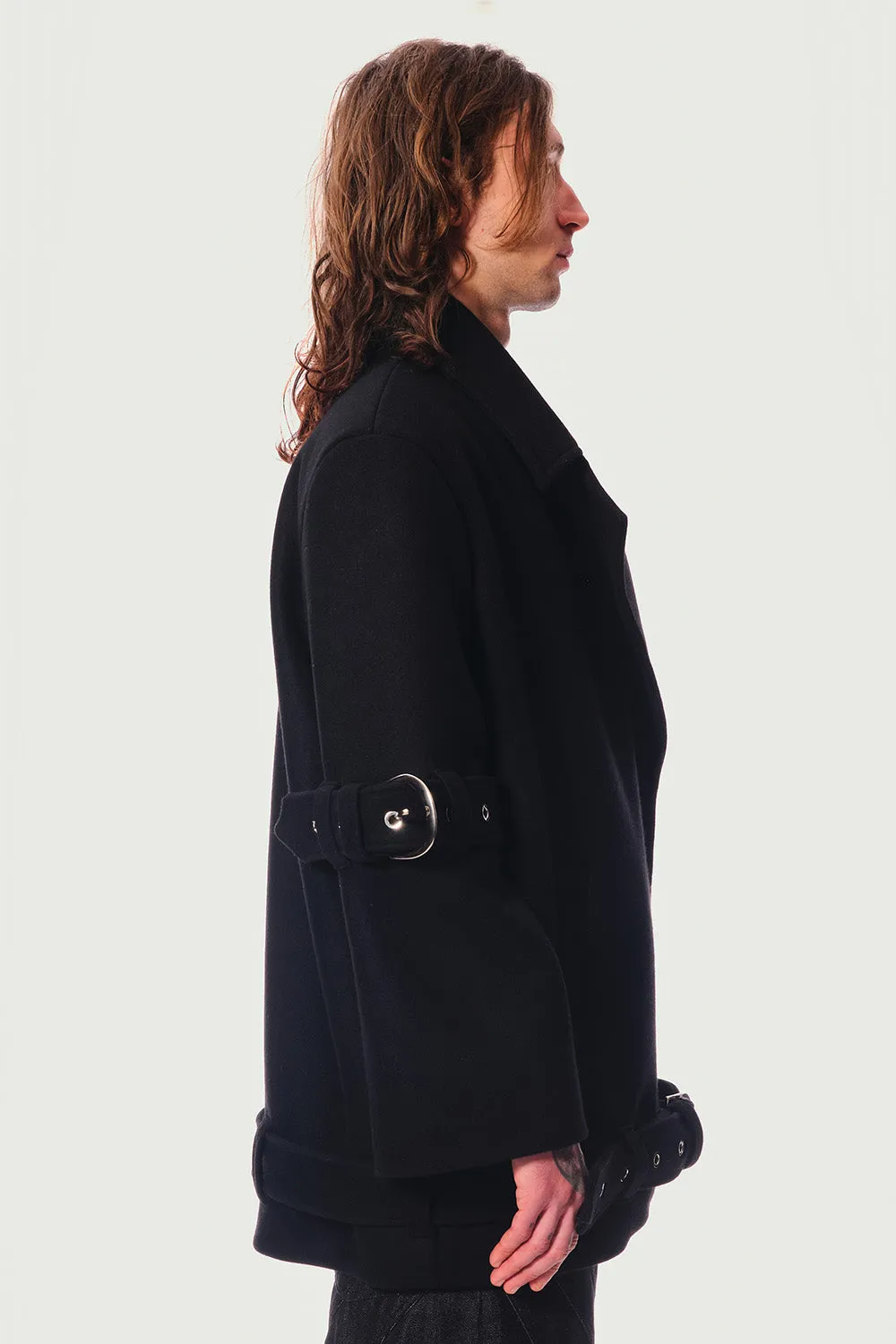 Jeanne Friot Awake Caban manteau oversize L