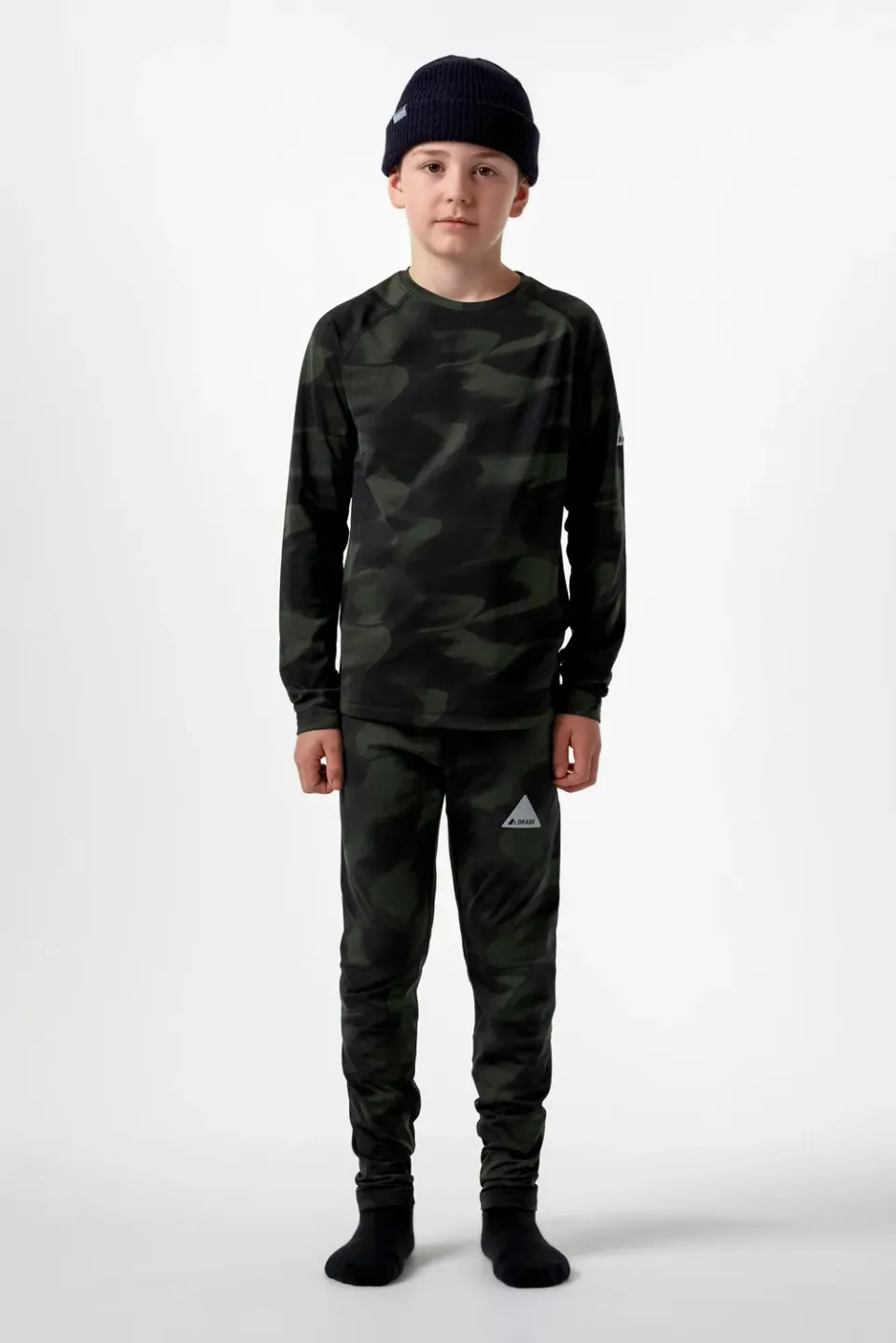 Orage Union couche de base enfant Camo séchage rapide