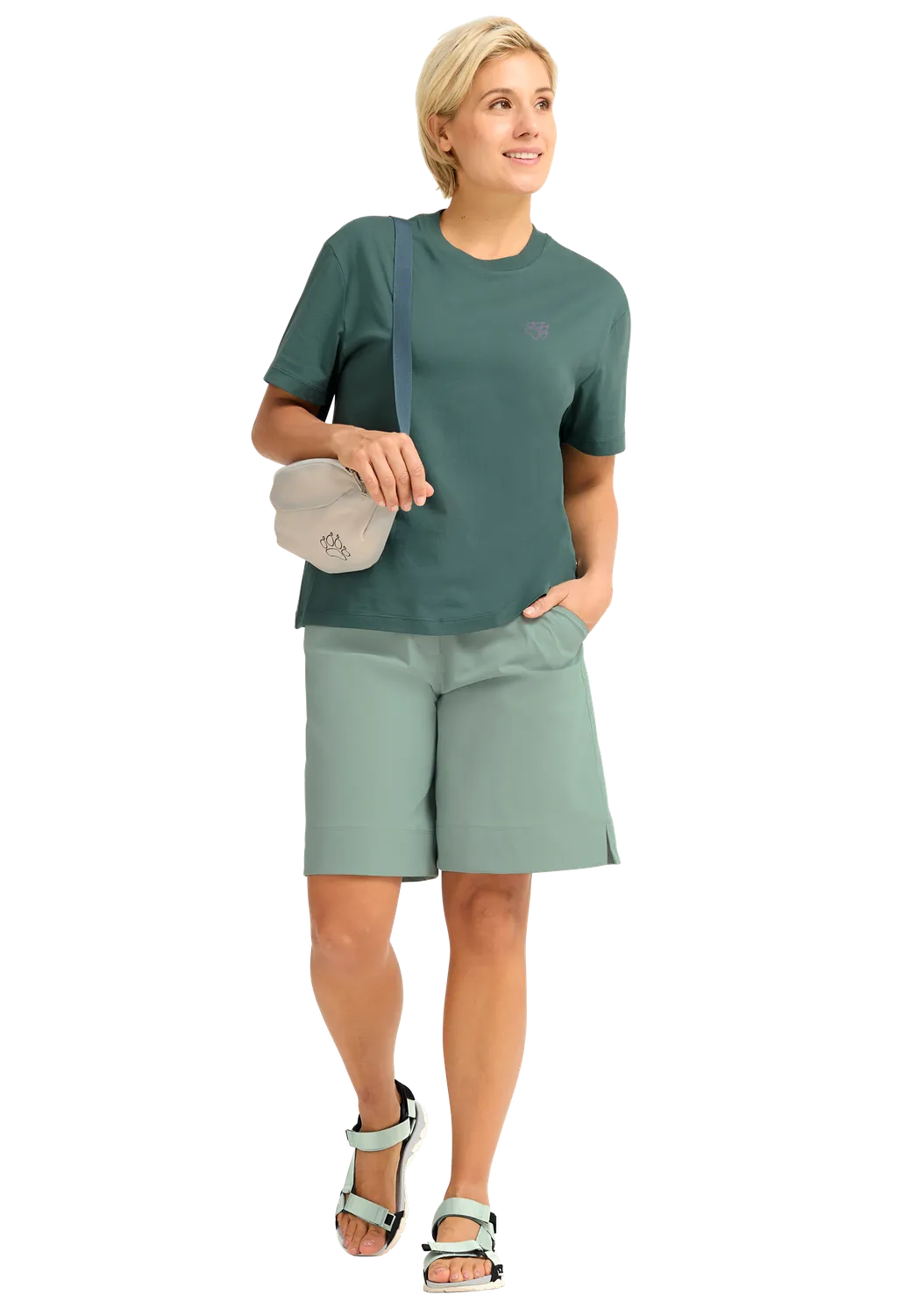 Jack Wolfskin Curious T W t-shirt femme coton