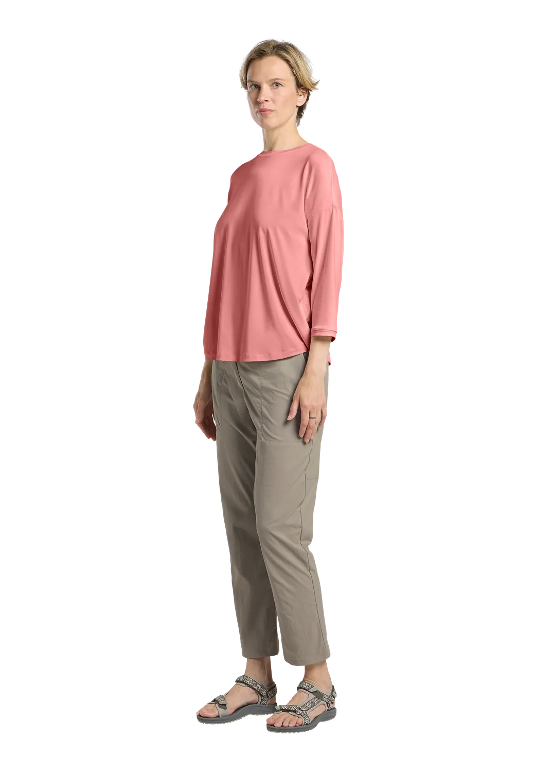 Jack Wolfskin Travel 3/4 T t-shirt femme respirant