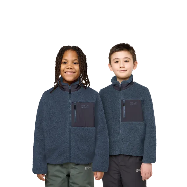 Jack Wolfskin Ice Curl veste polaire enfant chaude