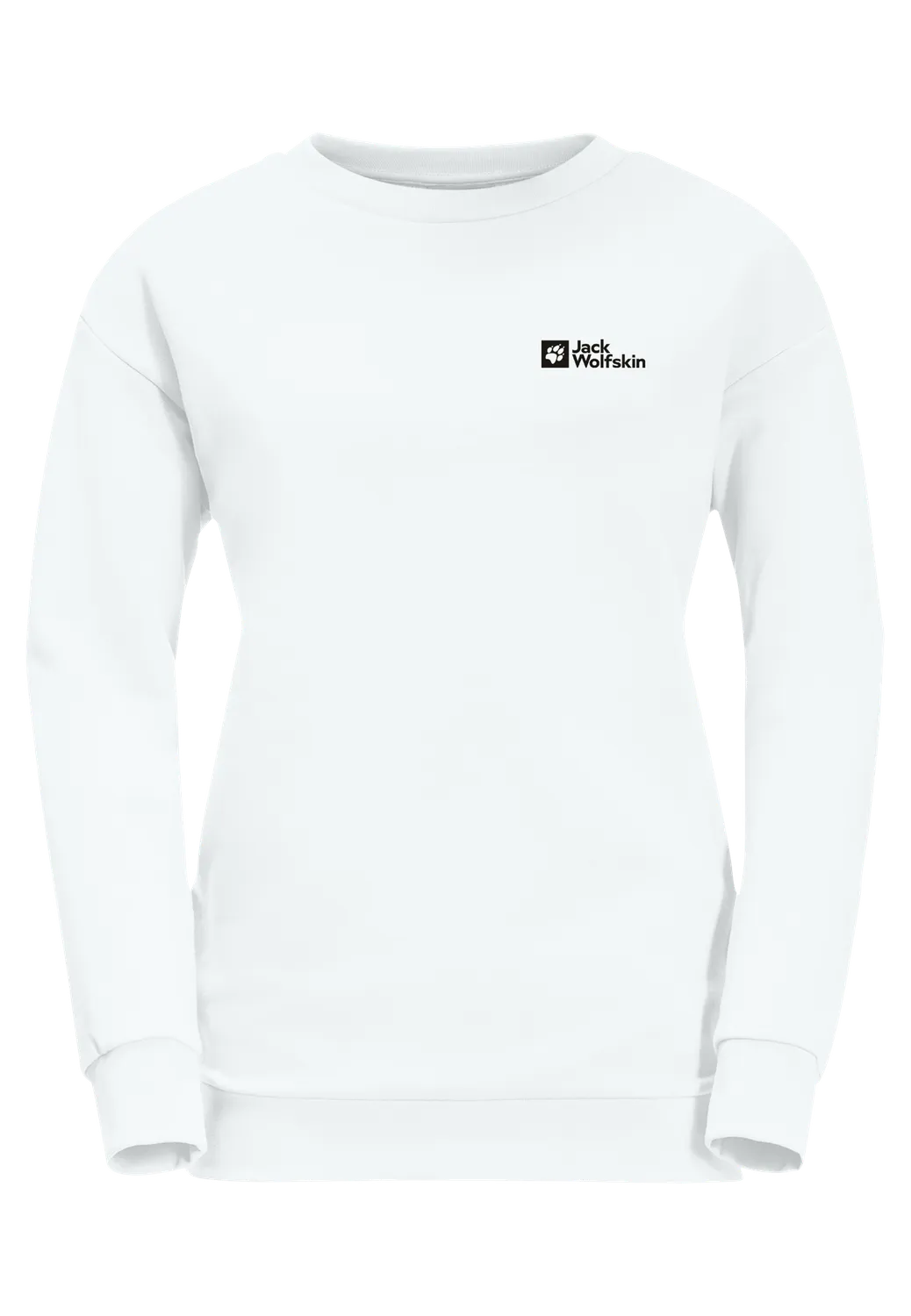 Jack Wolfskin Essential Crewneck W sweat coton respirant