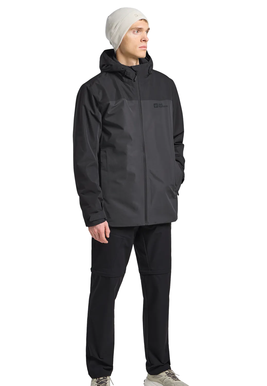 JACK WOLFSKIN Taubenberg 3in1 veste homme imperméable