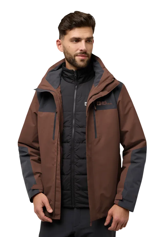Jack Wolfskin Jasper 3in1 JKT M veste 3 en 1 homme imperméable