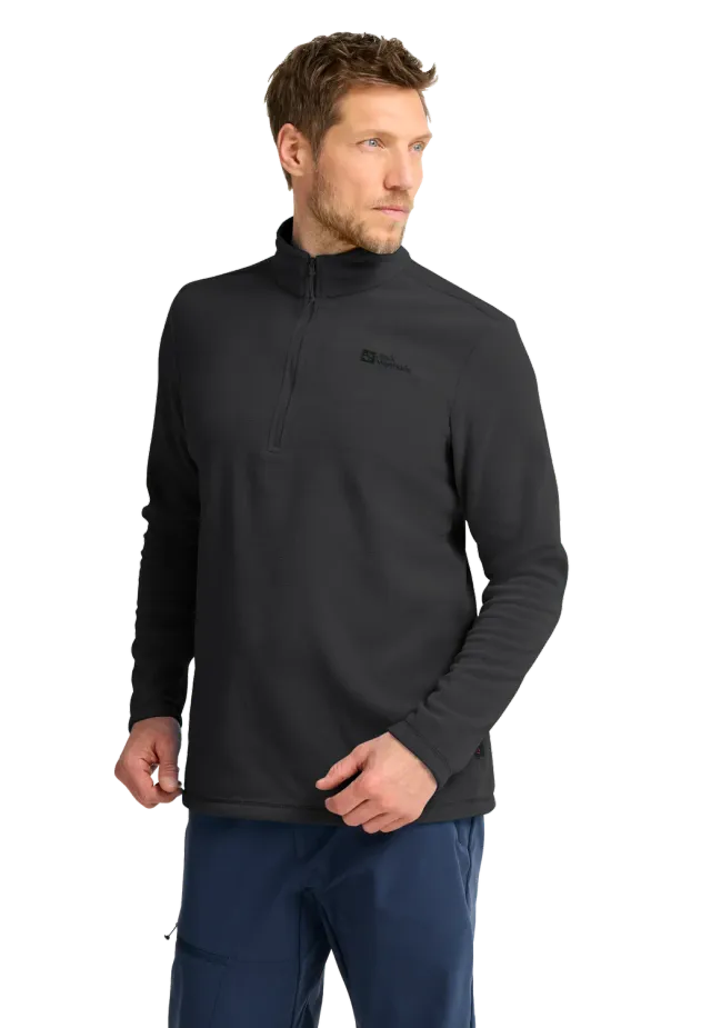 Jack Wolfskin Taunus HZ M polaire demi-zip recyclée