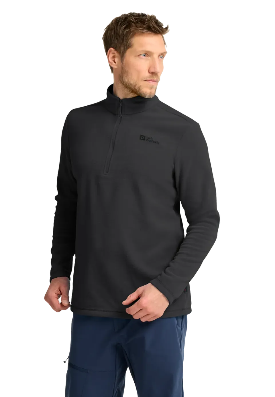 Jack Wolfskin Taunus HZ M polaire demi-zip recyclée