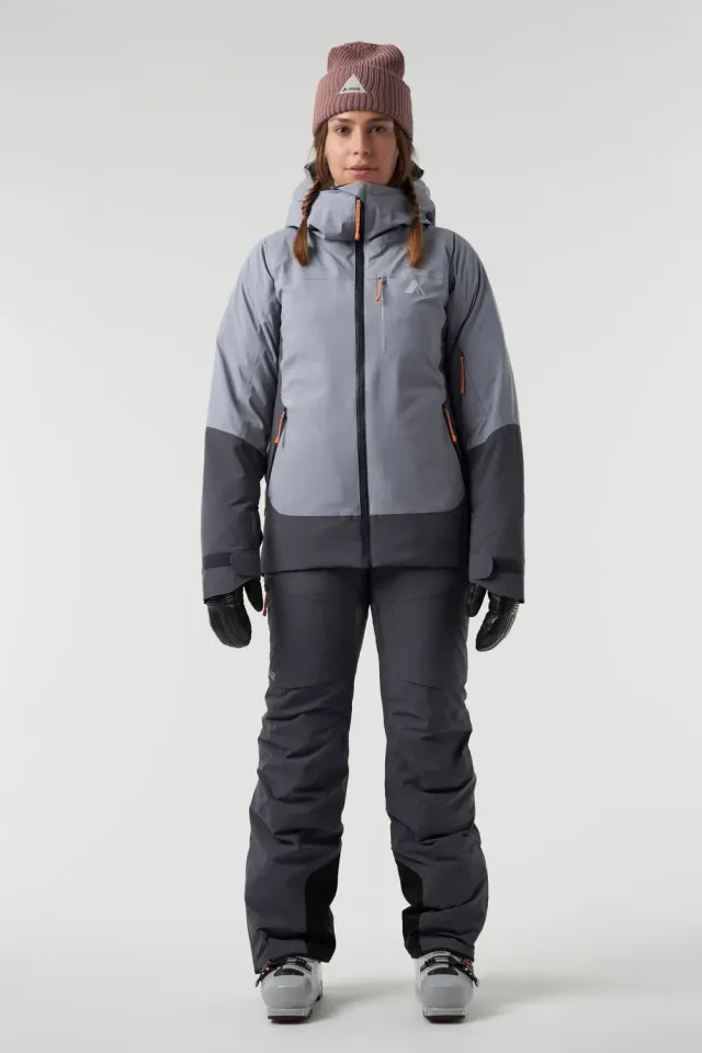 Orage Nina veste ski femme Steel Blue isolante